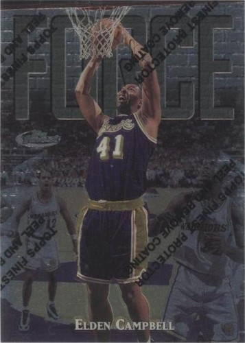 1997-98 Topps Finest - Elden Campbell #144