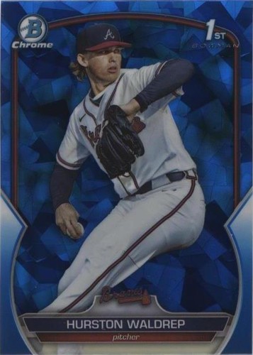2023 Bowman Chrome Draft Sapphire Edition - Hurston Waldrep #BDC-114