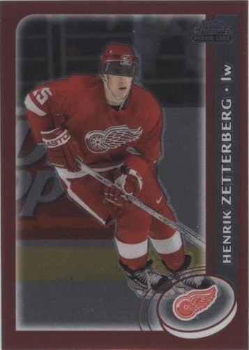2002-03 Topps Chrome - Henrik Zetterberg #182