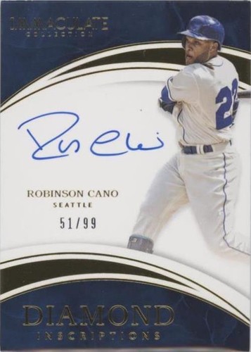 2016 Panini Immaculate Collection - Robinson Cano #DI-RC