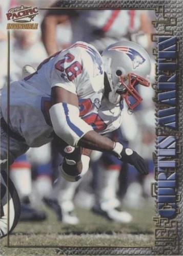 1997 Pacific Invincible Curtis Martin #28