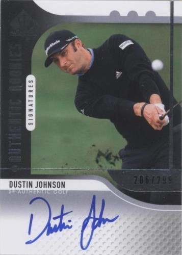 2012 SP Authentic - Dustin Johnson #117