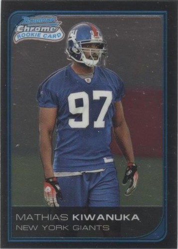 2006 Bowman Chrome Mathias Kiwanuka #250