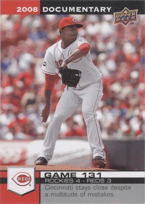 Documental Upper Deck 2008 - Edinson Volquez #3922