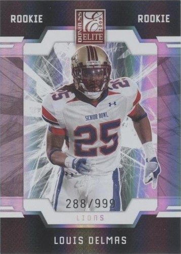 2009 Donruss Elite Louis Delmas #161