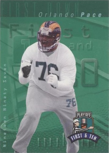 1997 Playoff First & Ten Orlando Pace #190