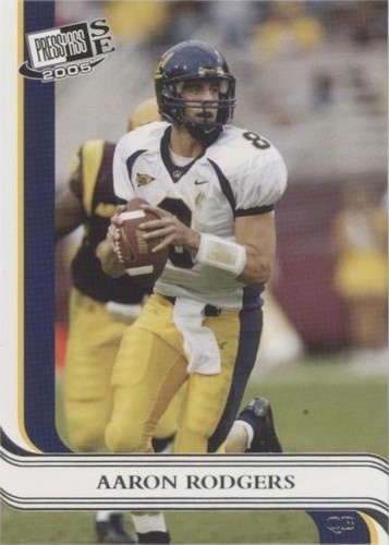 2005 Press Pass SE Aaron Rodgers #7