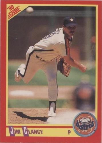 1990 Score - Jim Clancy #424