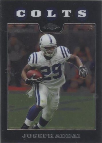 2008 Topps Chrome Joseph Addai #TC50