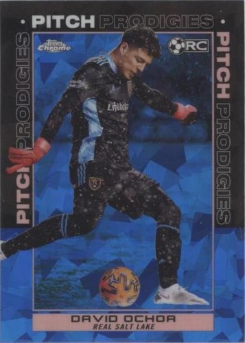 2021 Topps Chrome MLS Sapphire Edition David Ochoa #178