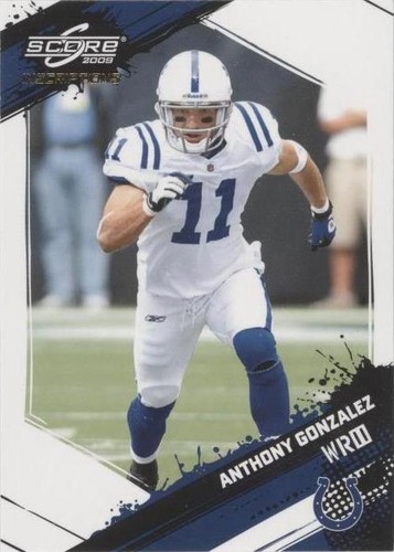 2009 Score Inscriptions Anthony Gonzalez #123