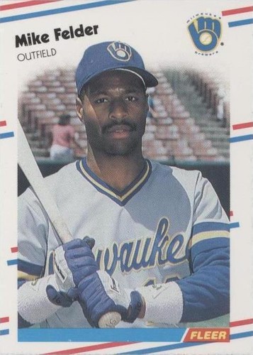 1988 Fleer - Mike Felder #164