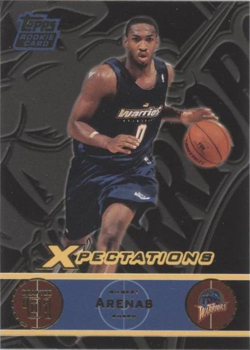 2001-02 Topps Xpectations - Gilbert Arenas #129
