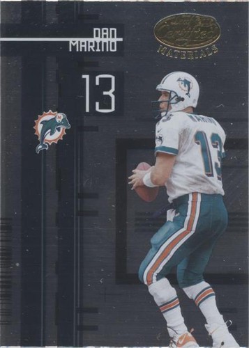 2005 Leaf Certified Materials Dan Marino #129