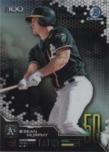 2018 BOWMAN CHROME SEAN MURPHY TRUE GOLD 1ST AUTO ROOKIE BGS