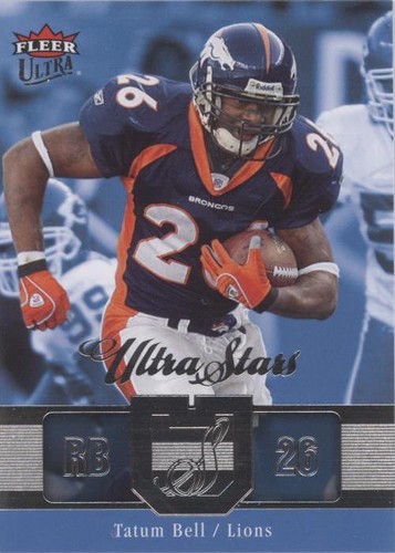 2007 Fleer Ultra Tatum Bell #US-TB