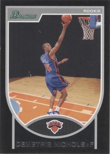 2007-08 Bowman Draft Picks & Stars - Demetris Nichols #158