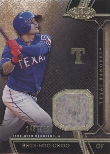 2015 Topps Tier One - Shin-Soo Choo #TSR-SCH