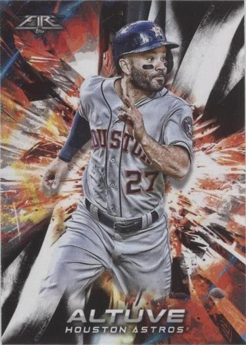 2018 Topps Fire - Jose Altuve #105