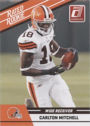 2010 Donruss Rated Rookie Carlton Mitchell #16