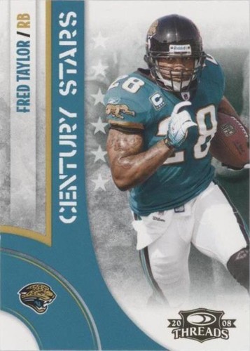 2008 Donruss Threads Fred Taylor #CS-12