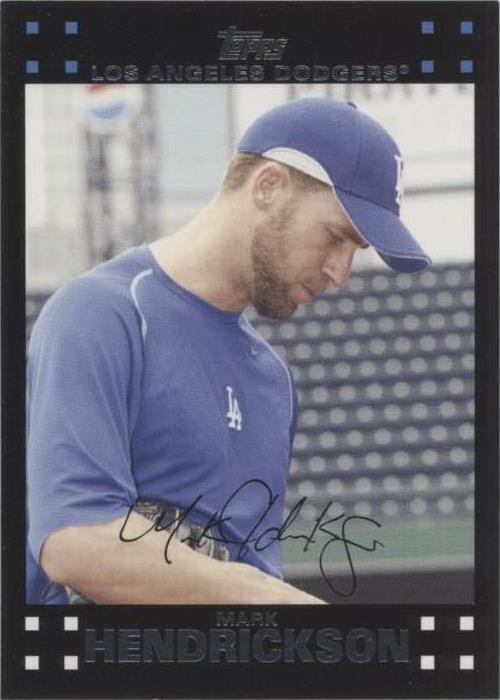 2007 Topps Updates & Highlights - Mark Hendrickson #UH25