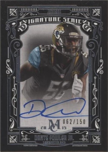 2015 Topps Museum Collection Dante Fowler Jr. #SSA-DFJ