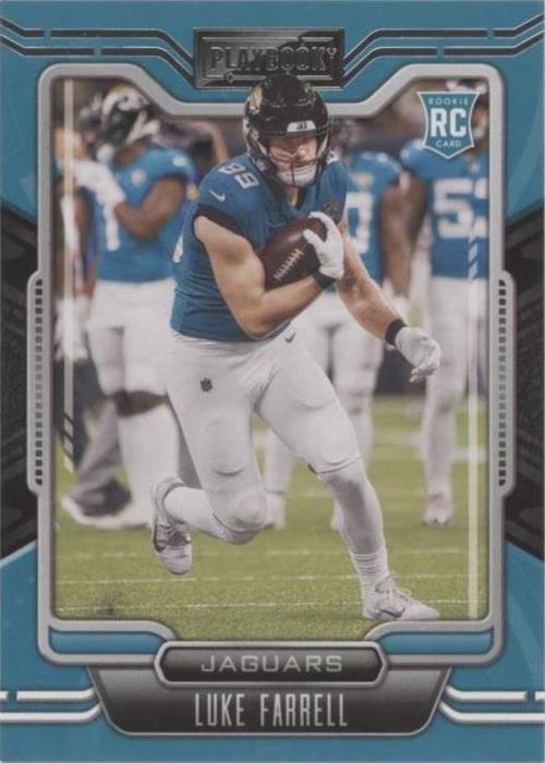 2021 Panini Playbook Luke Farrell #182