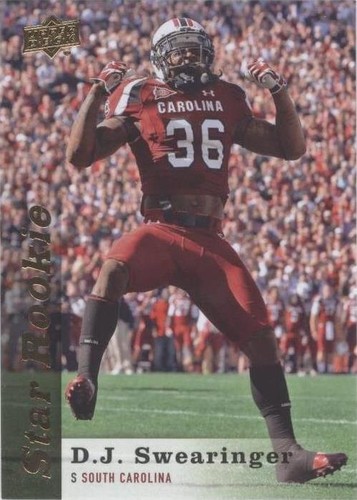 2013 Upper Deck D.J. Swearinger #144