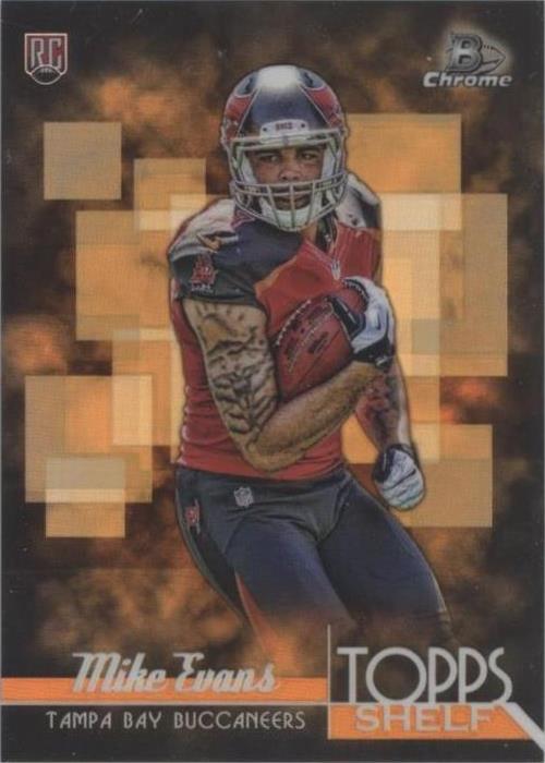 2014 Bowman Chrome Mike Evans #TSR-ME