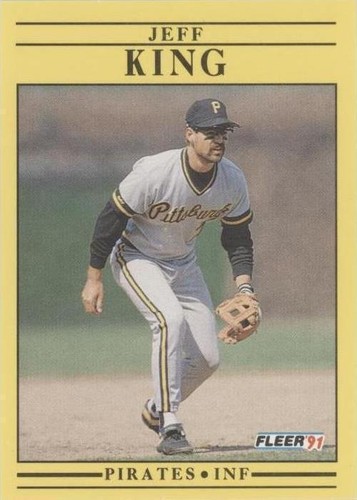 1991 Fleer - Jeff King #39