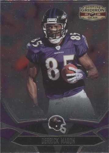 2008 Donruss Gridiron Gear Derrick Mason #9