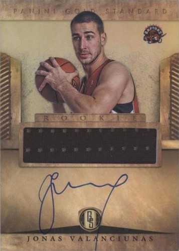 2012-13 Panini Gold Standard - Jonas Valanciunas #266