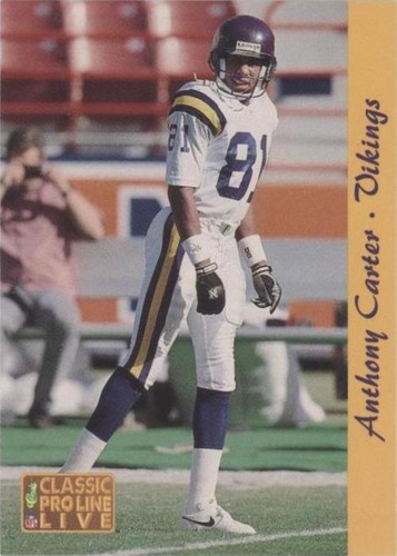 1993 Classic Pro Line Live Anthony Carter #158