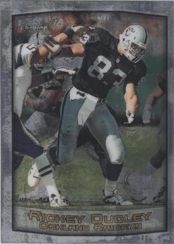 1999 Topps Chrome Rickey Dudley #114