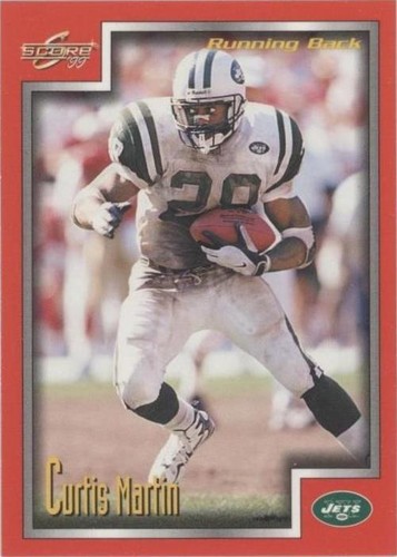 1999 Score Curtis Martin #164