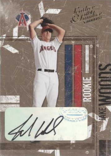 2004 Donruss Leather & Lumber - Jake Woods #166