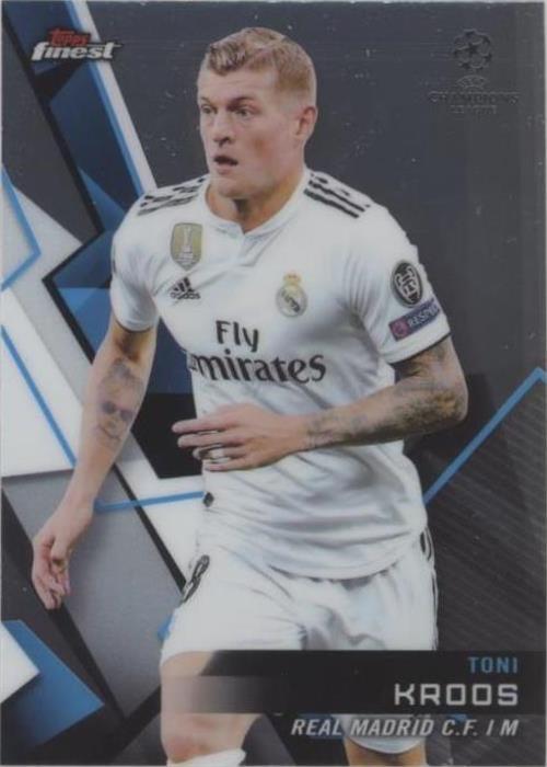 2018-19 Topps Finest UCL Toni Kroos #95