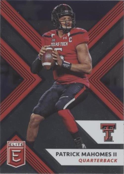 2018 Panini Elite Draft Picks Patrick Mahomes II #79