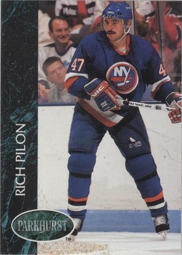 1992-93 Parkhurst - Rich Pilon #490