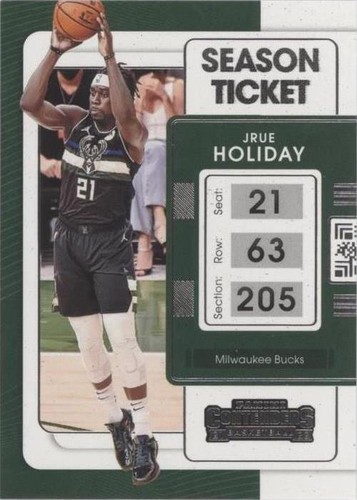 2021-22 Panini Contenders - Jrue Holiday #63