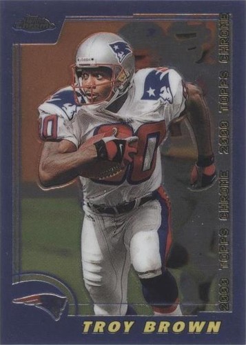 2000 Topps Chrome Troy Brown #122
