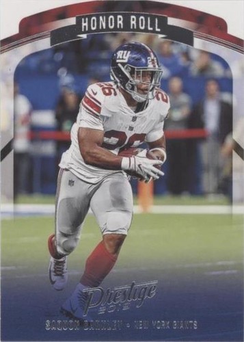 2019 Panini Prestige Saquon Barkley #HR-SB