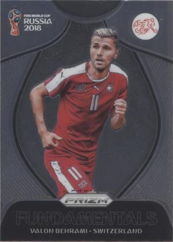 2018 Panini Prizm World Cup Valon Behrami #F-21