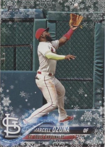 2018 Topps Holiday - Marcell Ozuna #HMW102