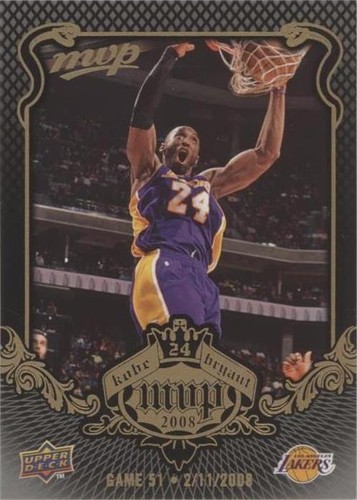 2008-09 Upper Deck MVP - Kobe Bryant #KB-51