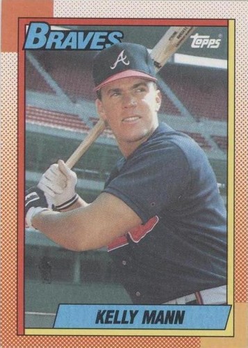 1990 Topps - Kelly Mann #744