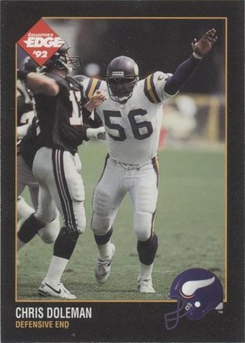 1992 Collector's Edge Chris Doleman #98