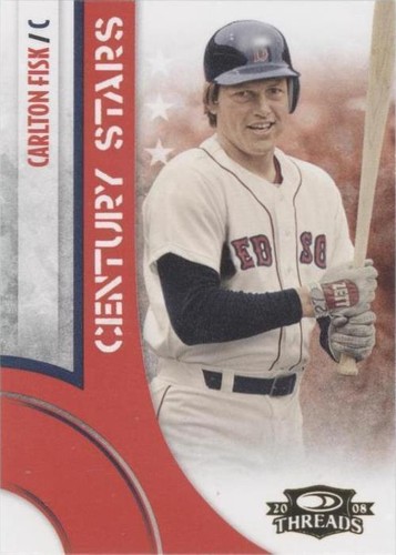 2008 Donruss Threads - Carlton Fisk #CS-1