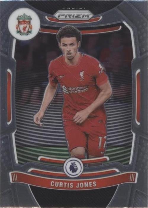 2021-22 Panini Prizm Premier League Curtis Jones #82